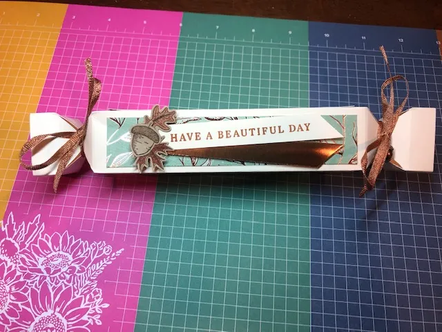 Fall Themed Cracker Box