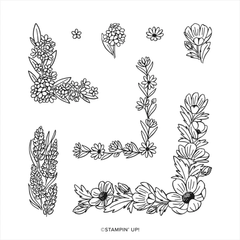 Corner in Bloom Thinking of You Card