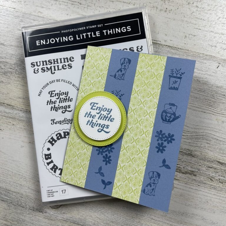 Enjoying Little Things Card