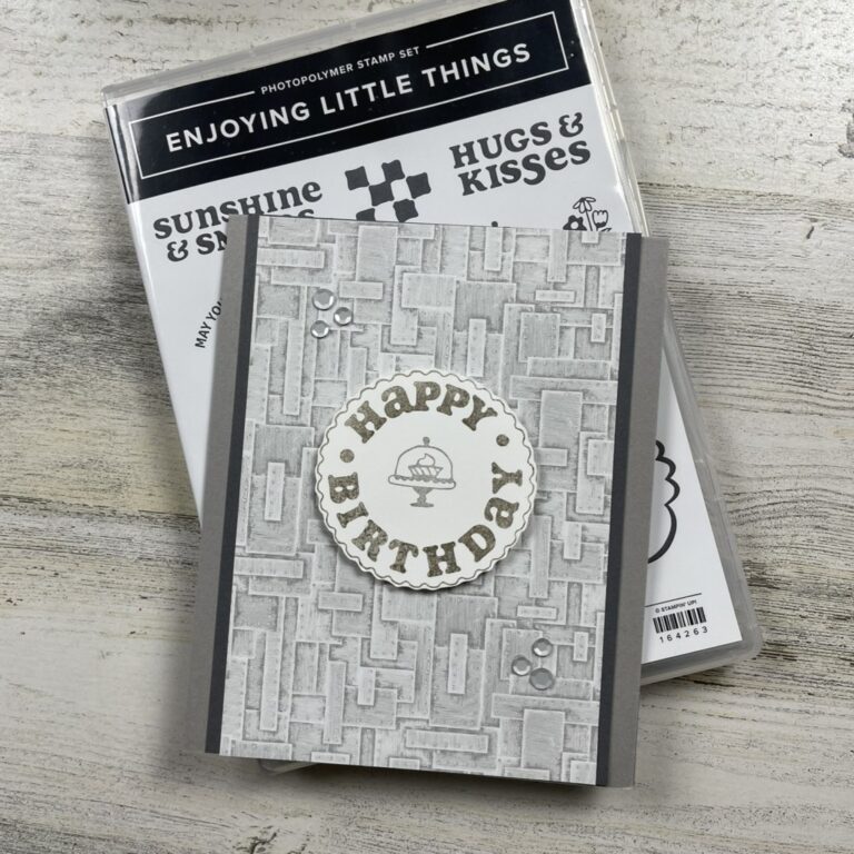 Enjoying Little Things Birthday Card