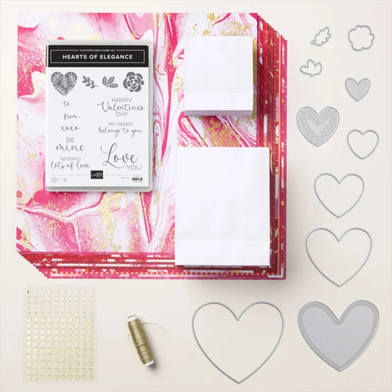 Heart of Elegance Masking Card