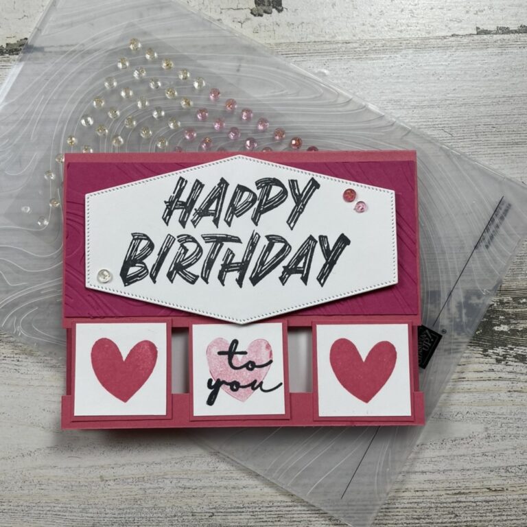 Layered Thoughts Birthday Card