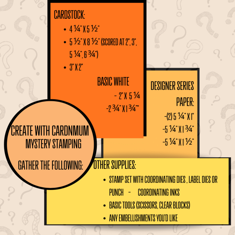 Create with CardNMum – Mystery Stamping