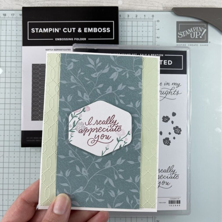 Softly Sophisticated Thank You Card