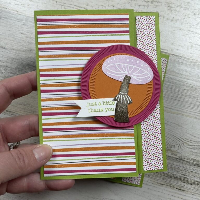 Terrific Toadstools Fun Fold