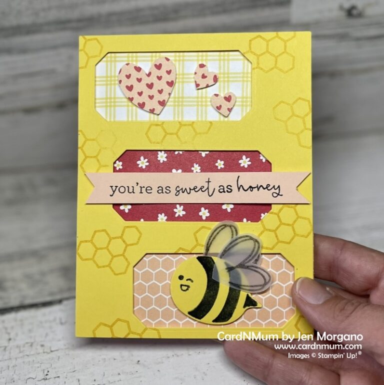 Bee Mine Cut Out Card