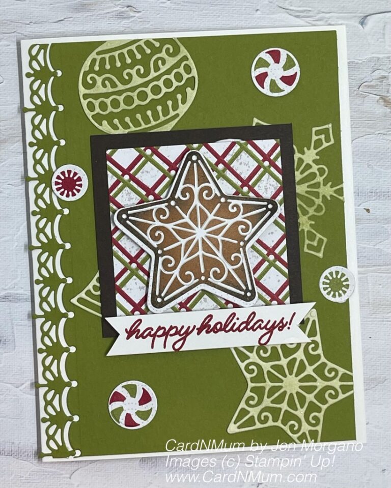 Frosted Gingerbread Card