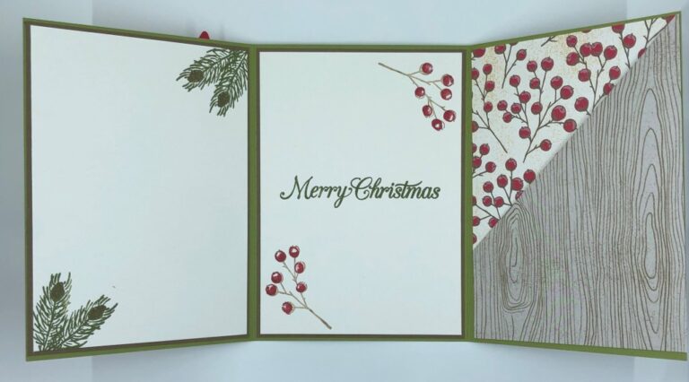 Poinsettia Petals Gift Card Holder