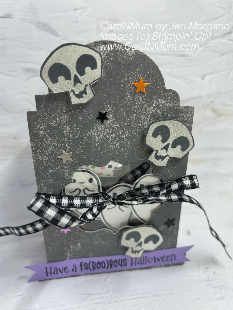 Cute Tombstone Treat Box                 (with a surprise)
