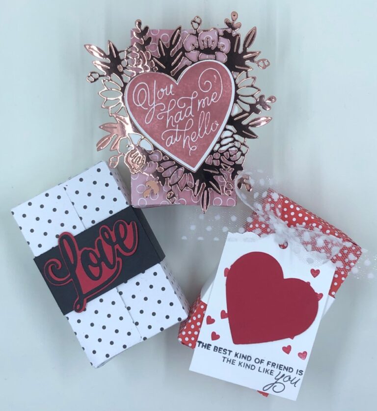 Perfect Parcel Valentine Treat Holders