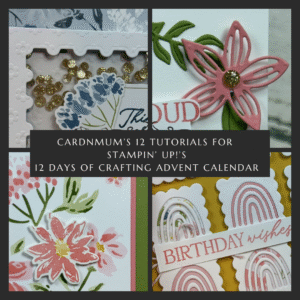 12 Days of Crafting Advent Calendar 12 Project Tutorial