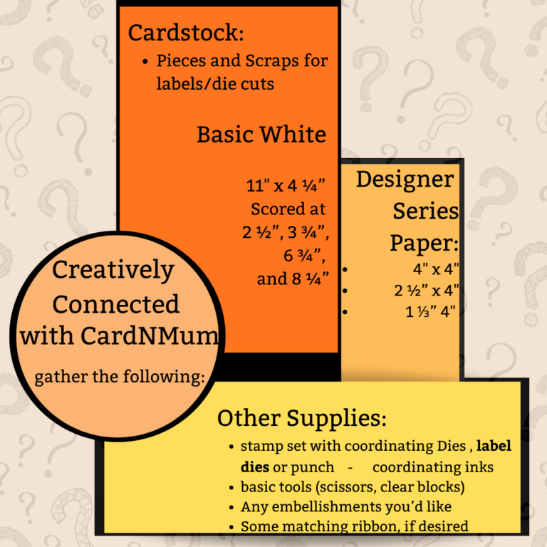 Creatively Connected with CardNMum August 2026